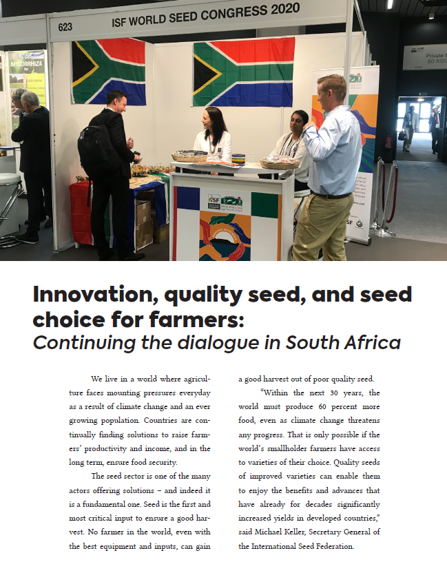 Seed News Nov 2019